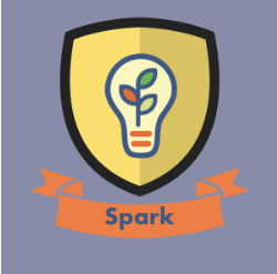 Brandeis Spark Badge